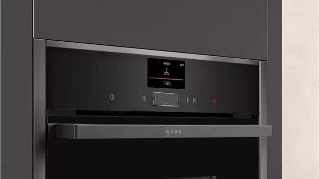 Компактный духовой шкаф с функцией микроволн Neff C17MS22G0