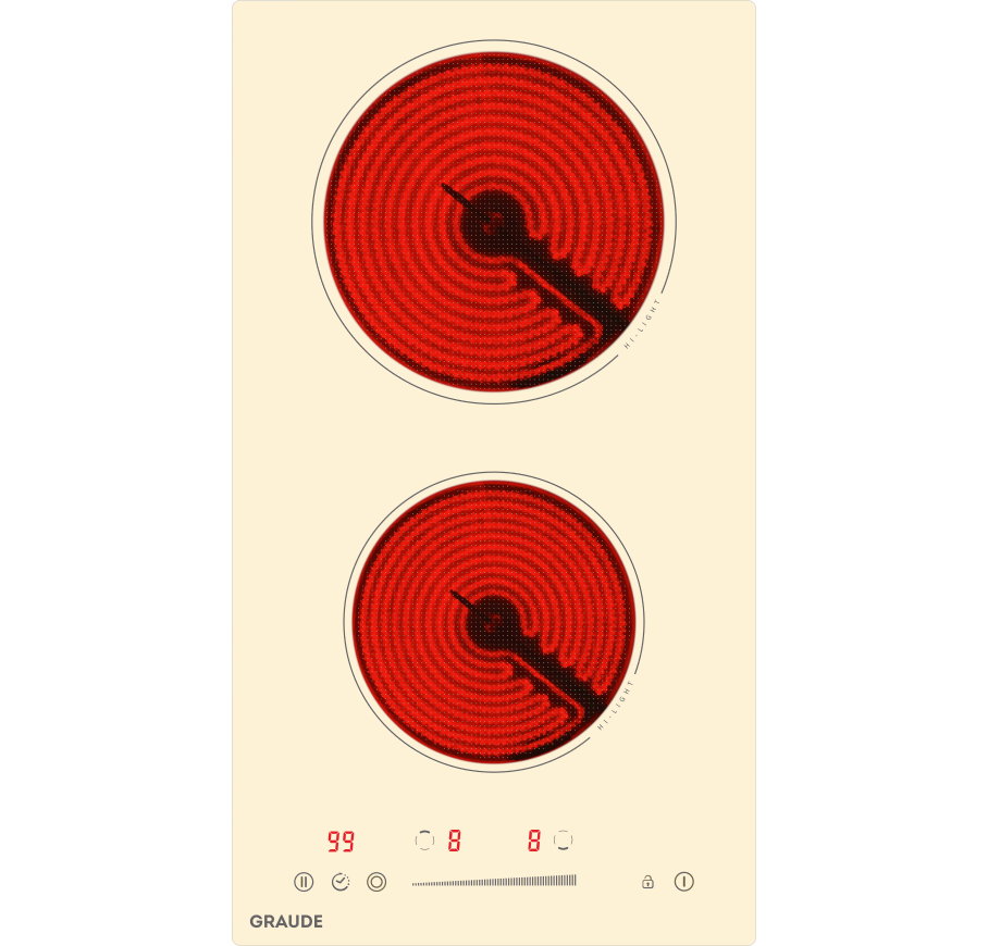 Стеклокерамическая варочная панель Premium Graude EK 30.0 C