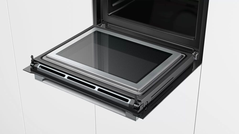 Духовой шкаф с микроволнами HMG6764B1 Bosch
