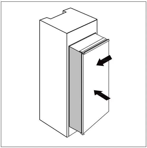 Холодильно-морозильный шкаф Brandt BIC1724ES